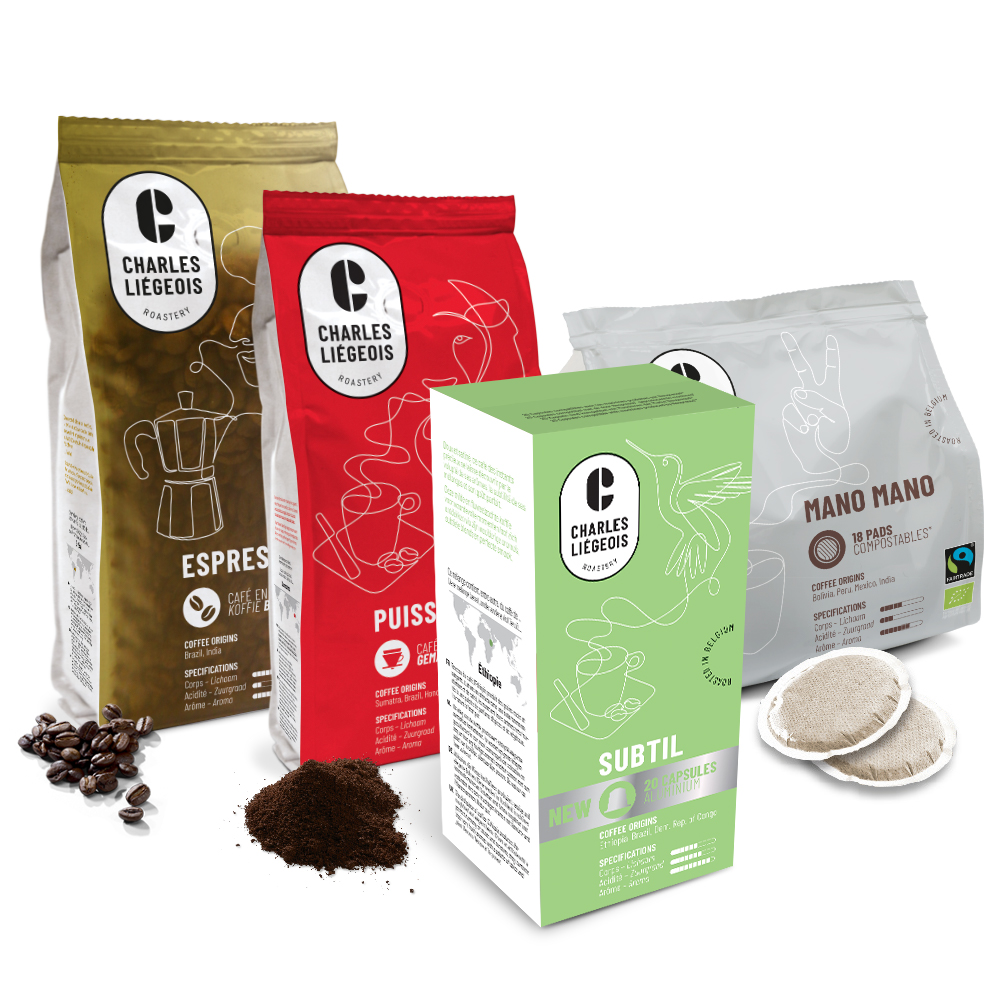 packs blend packs blend Charles Liégeois Roastery