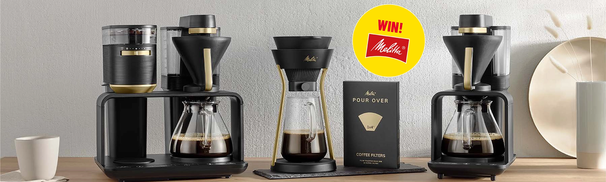 Momentum-serie koffiemachines, Melitta®. Melitta® Momentum-serie koffiemachines
