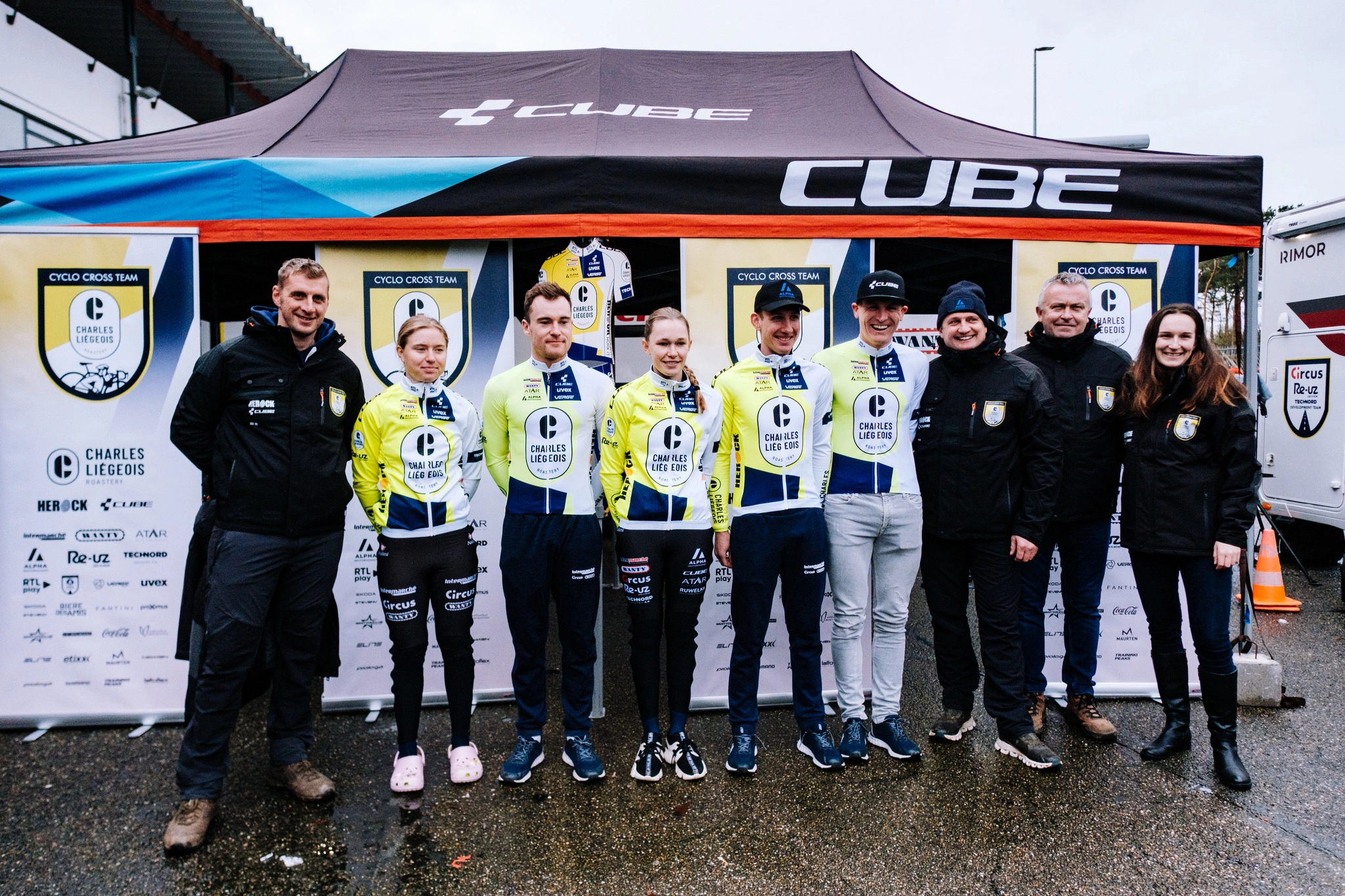 Charles Liégeois Roastery cyclocross team