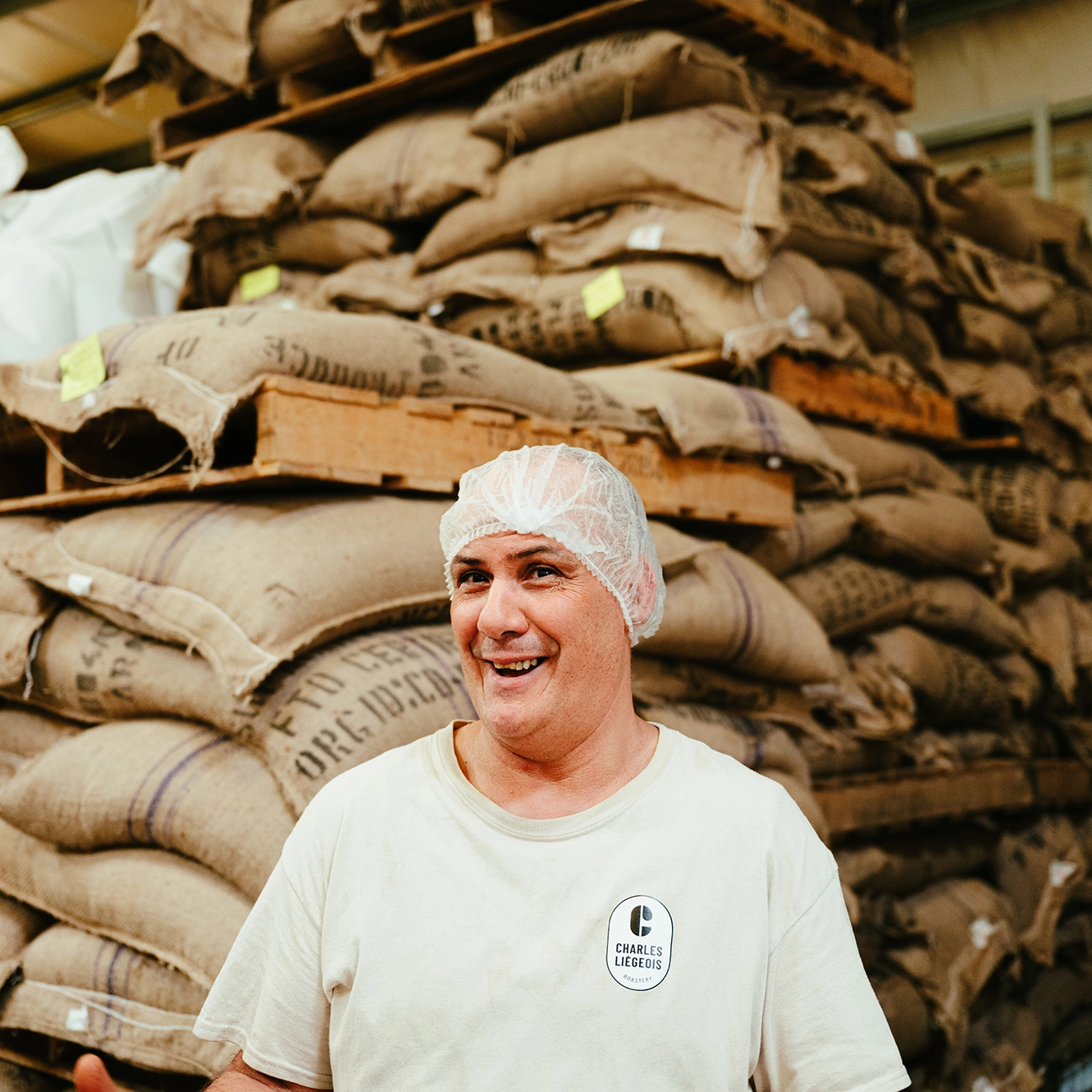 L'équipe de Charles Liégeois Roastery