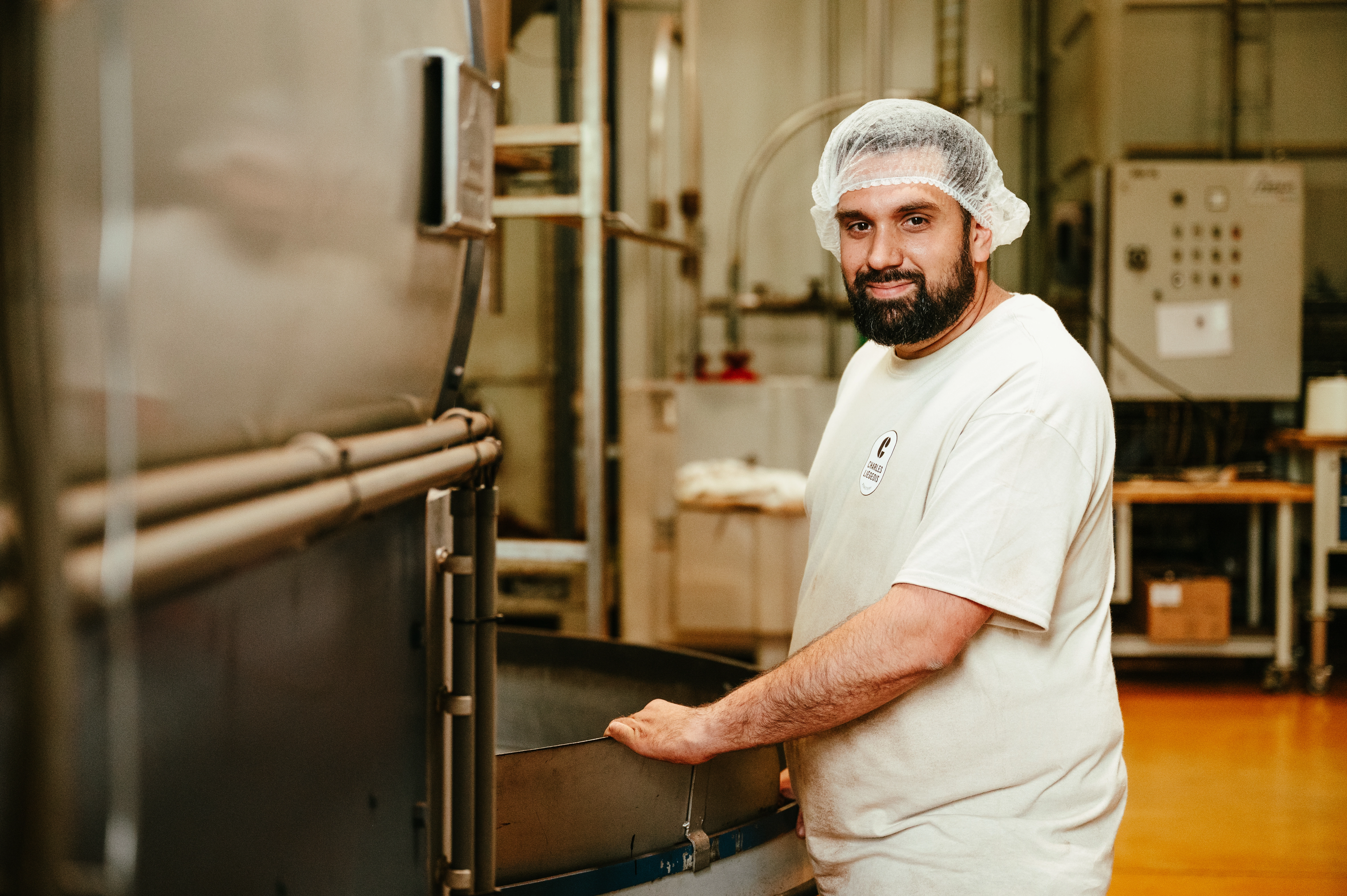 Alexandre, torréfacteur Alexandre, torréfacteur chez Charles Liégeois Roastery