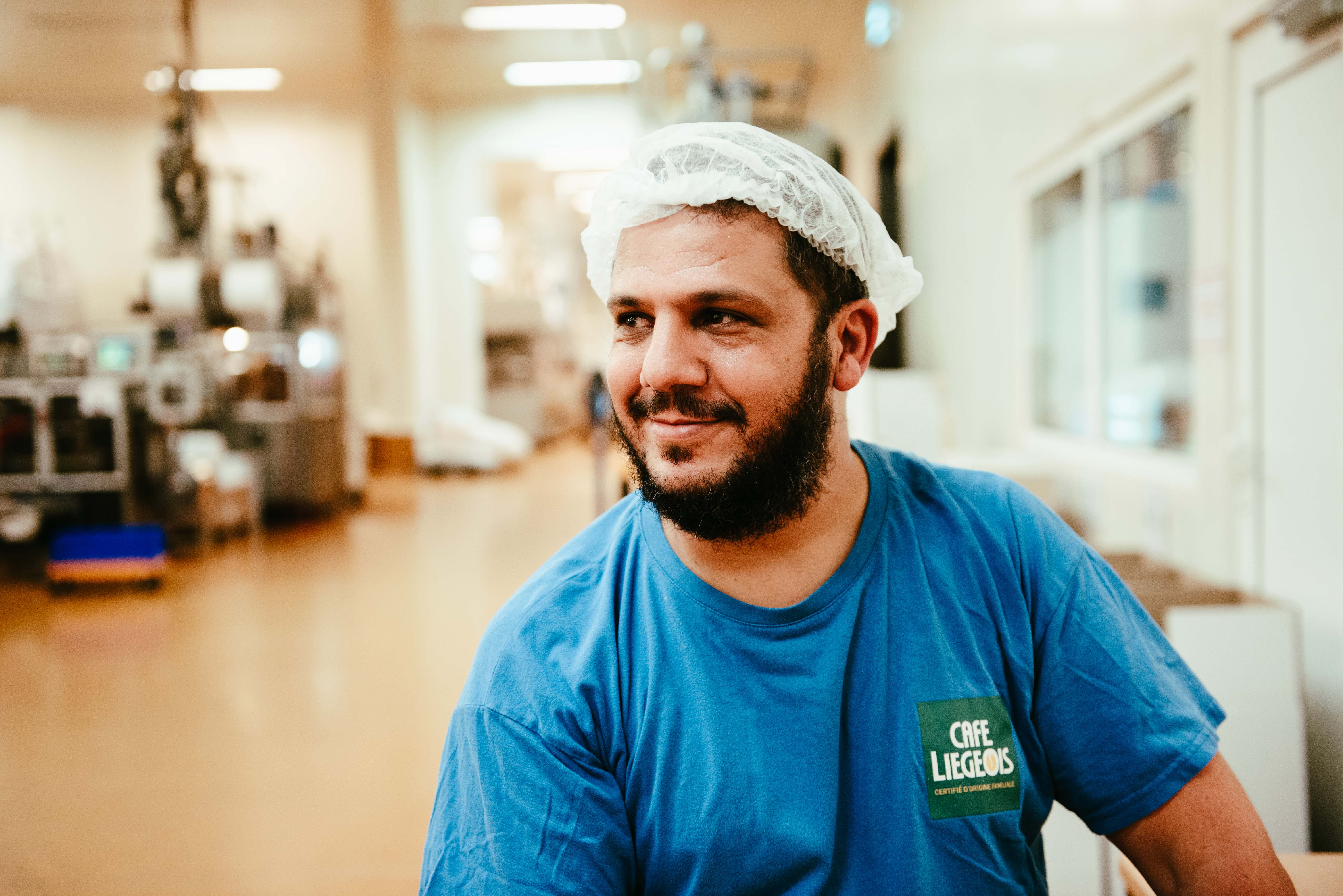 Amir, chef d’équipe de production Amir, chef d’équipe de production