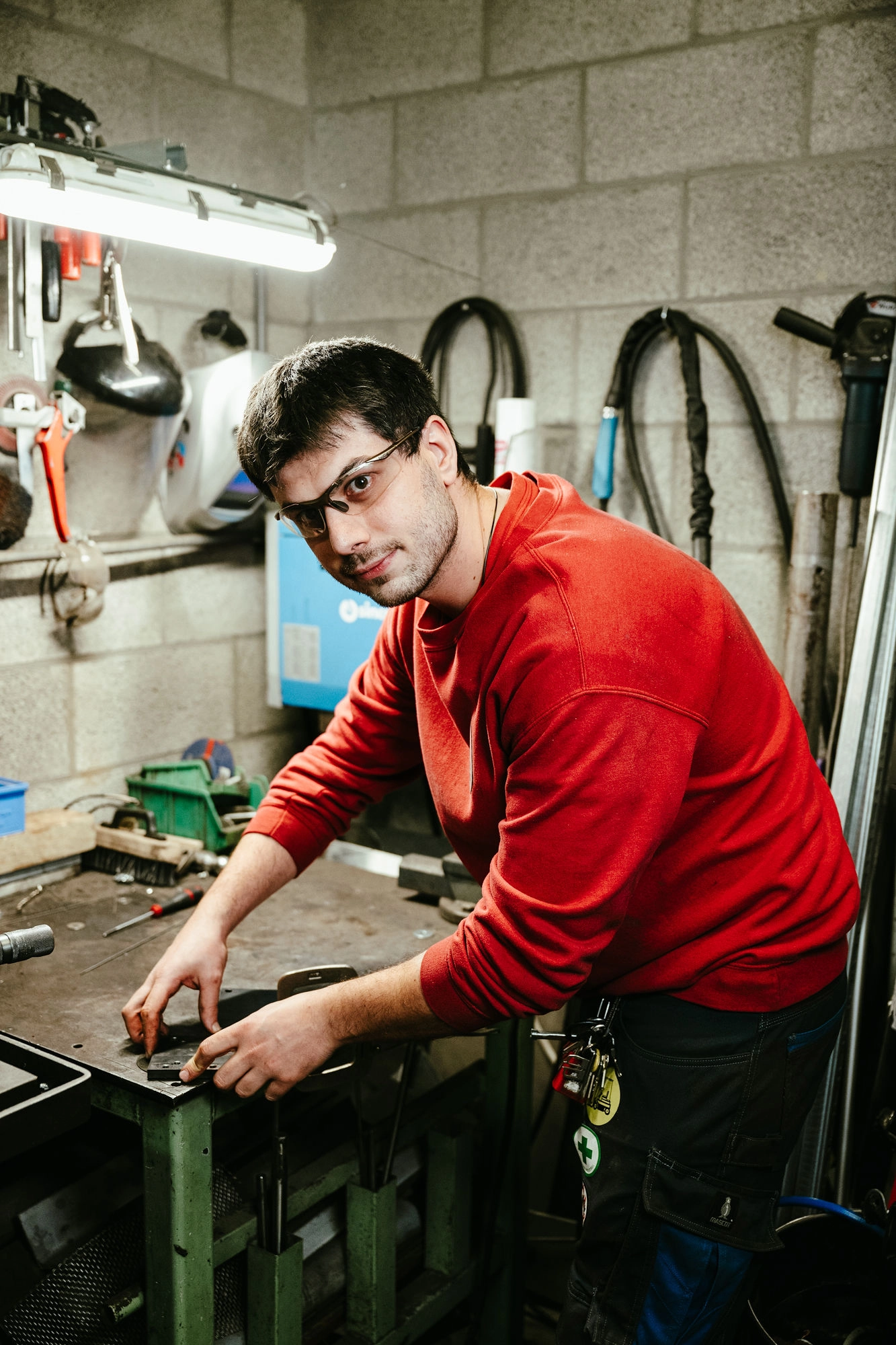 Arnaud, technicien maintenance