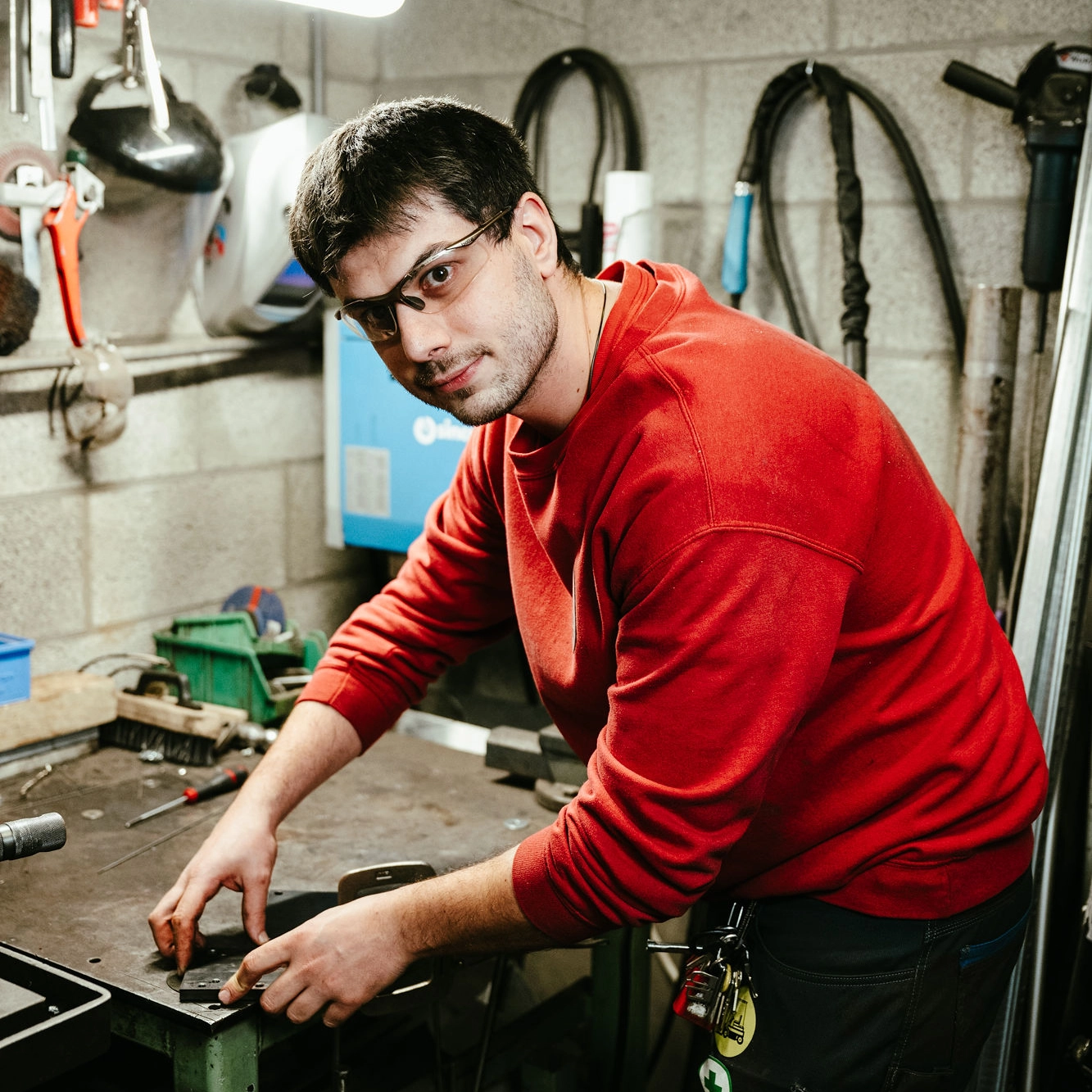 Arnaud, technicien maintenance