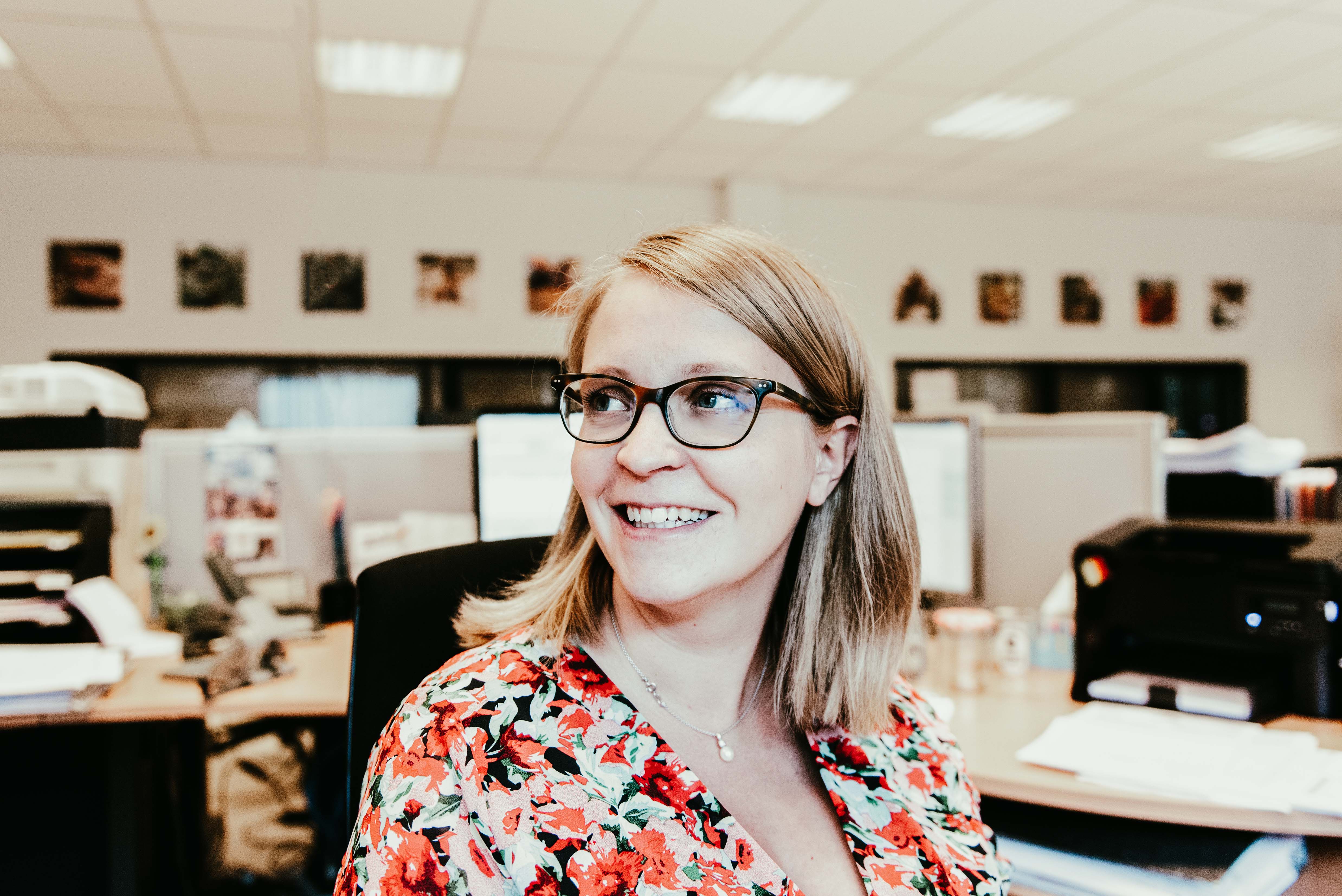 Cécile, employée administrative Cécile, employée administrative