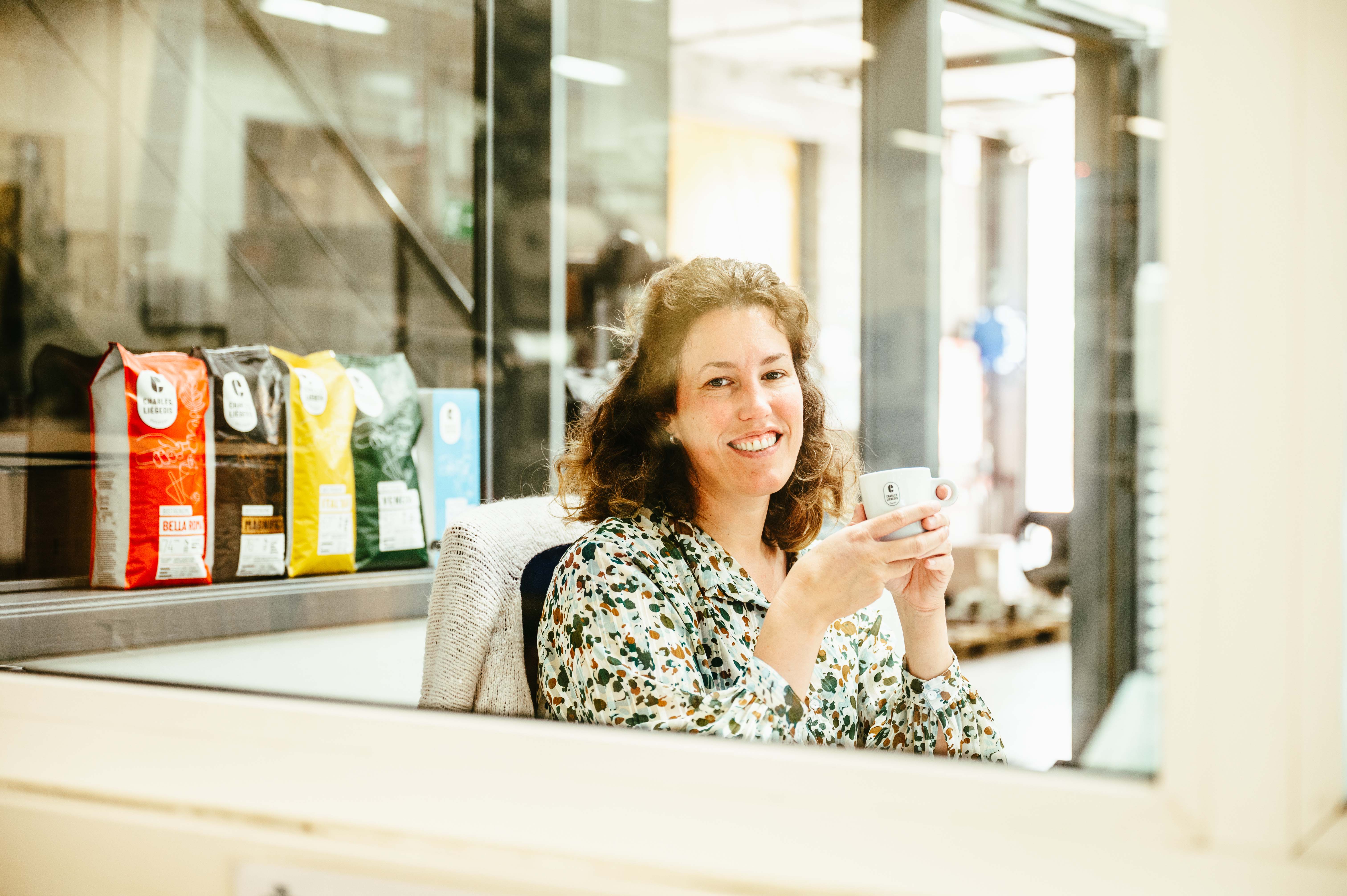 Mélanie, employée à la supply chain. Mélanie, employée à la supply chain.