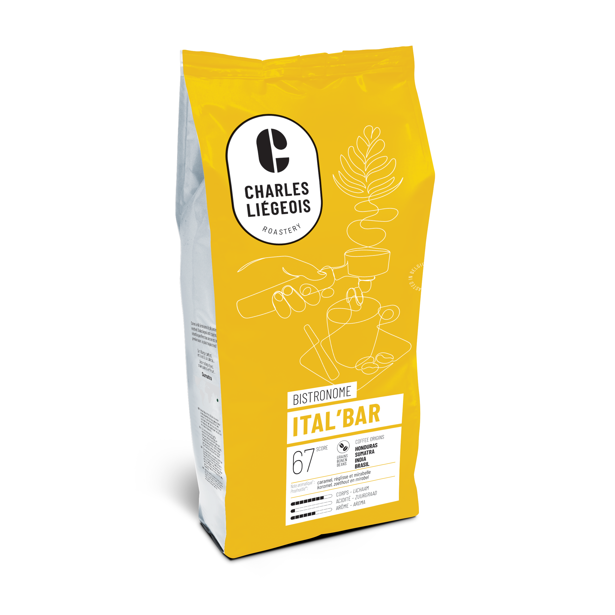 Bistronome Ital'Bar Pack range Charles Liégeois Roastery