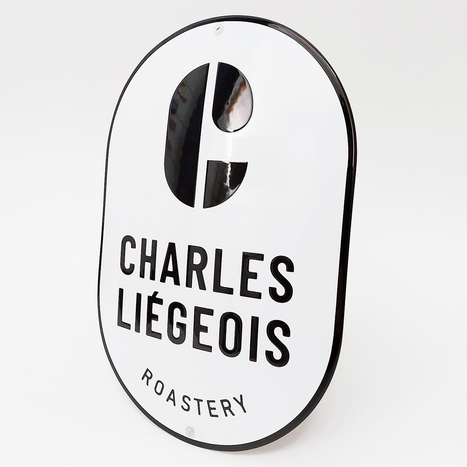 manufacture of Charles Liégeois enamel plates