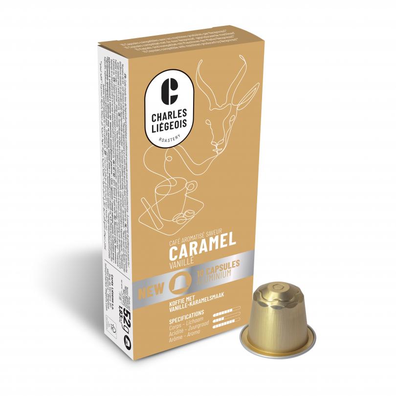 Capsules compatibles Nespresso® Caramel Vanille