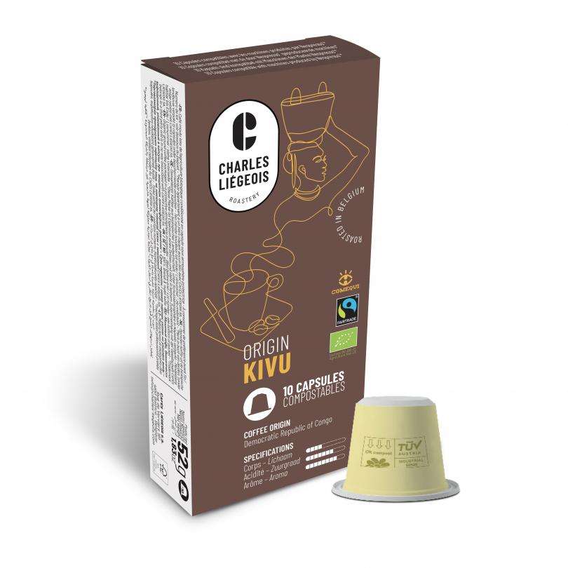 Capsules compatibles Nespresso® Kivu