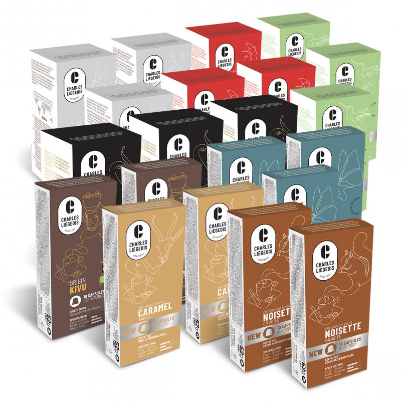 Pack Capsules compatibles Nespresso®