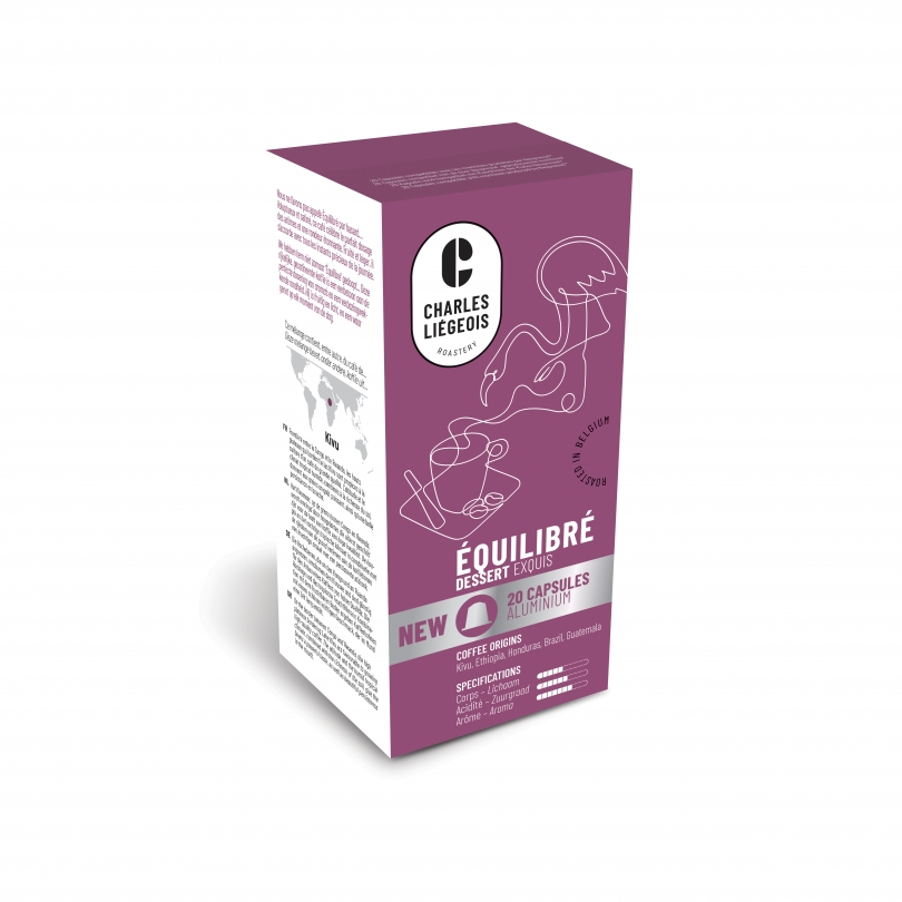 Capsules compatibles Nespresso® Équilibré