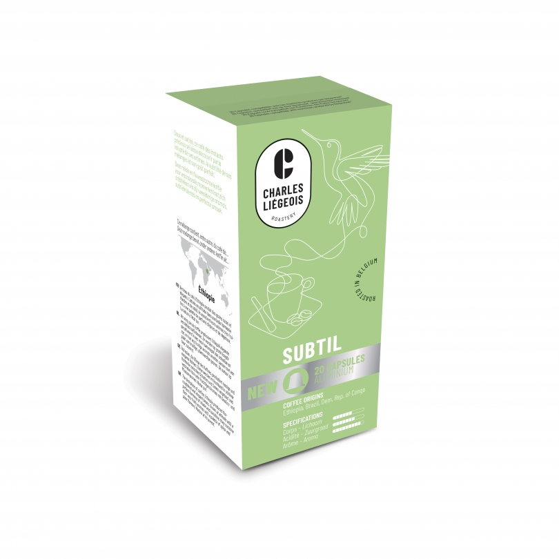 Capsules compatibles Nespresso® Subtil