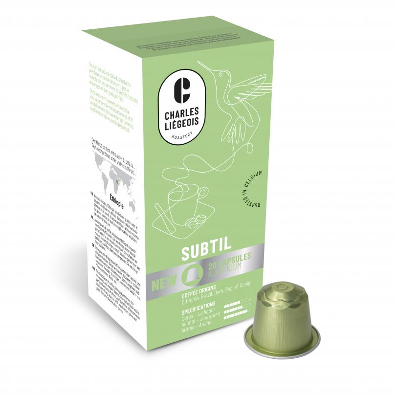 Capsules compatibles Nespresso® Subtil