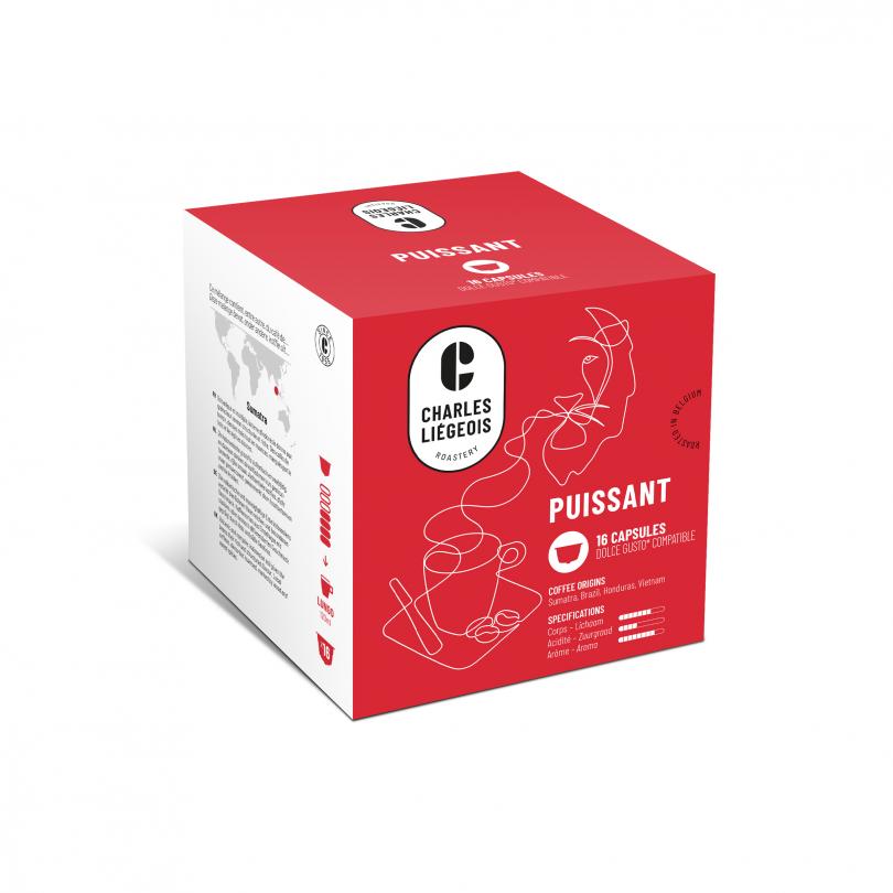 Capsules compatibles Dolce Gusto® Puissant