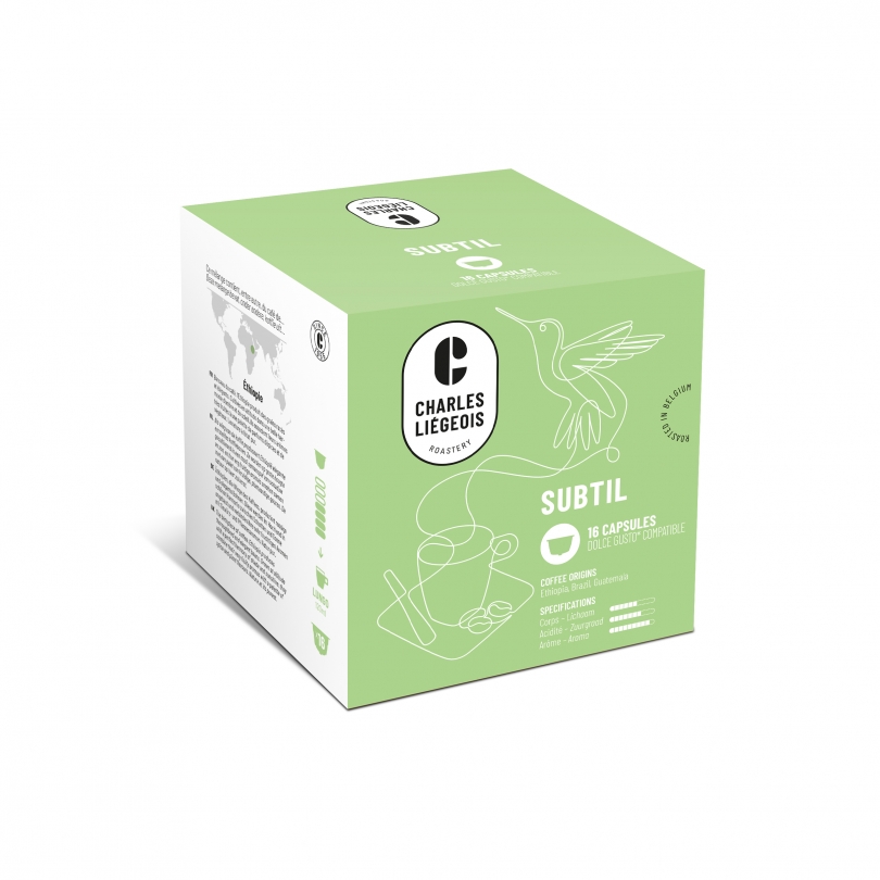Capsules compatibles Dolce Gusto® Subtil