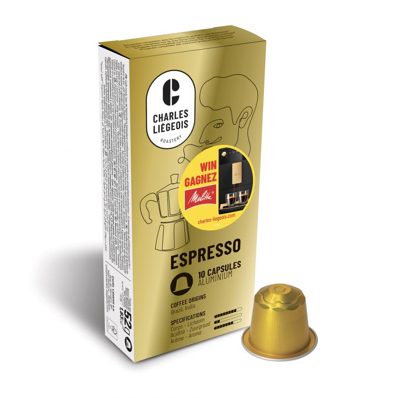 Capsules espresso compatibles Nespresso®