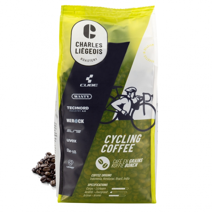 Pack de café édition spéciale cyclocross Coffee Cycling en grains de Charles Liégeois – 500g