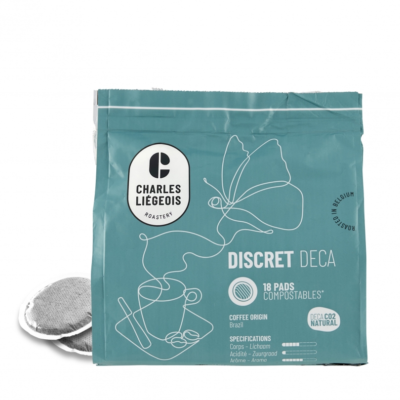 pack de café décaféiné en dosettes compatibles Senseo®