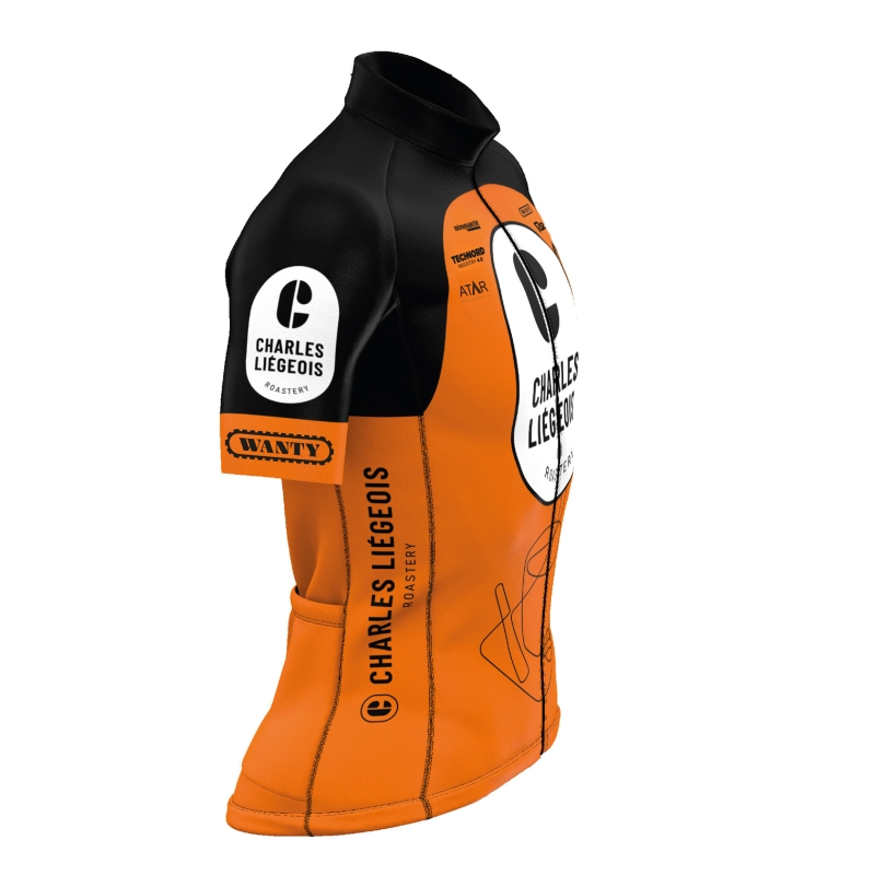 Vareuse Charles Liégeois Roastery CX côté droit