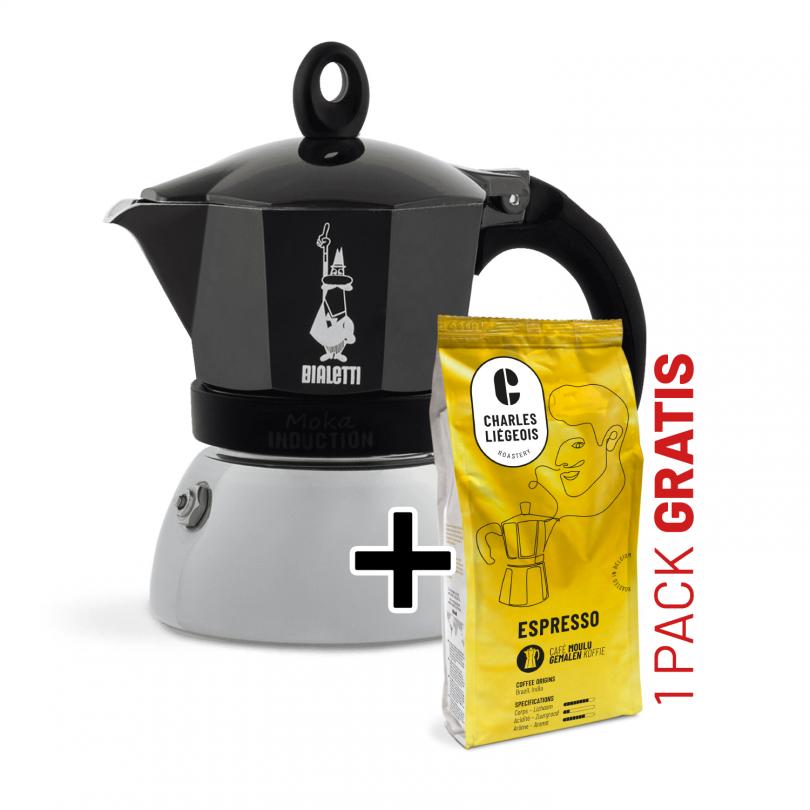 Cafetière Moka Bialetti 6 tasses - induction