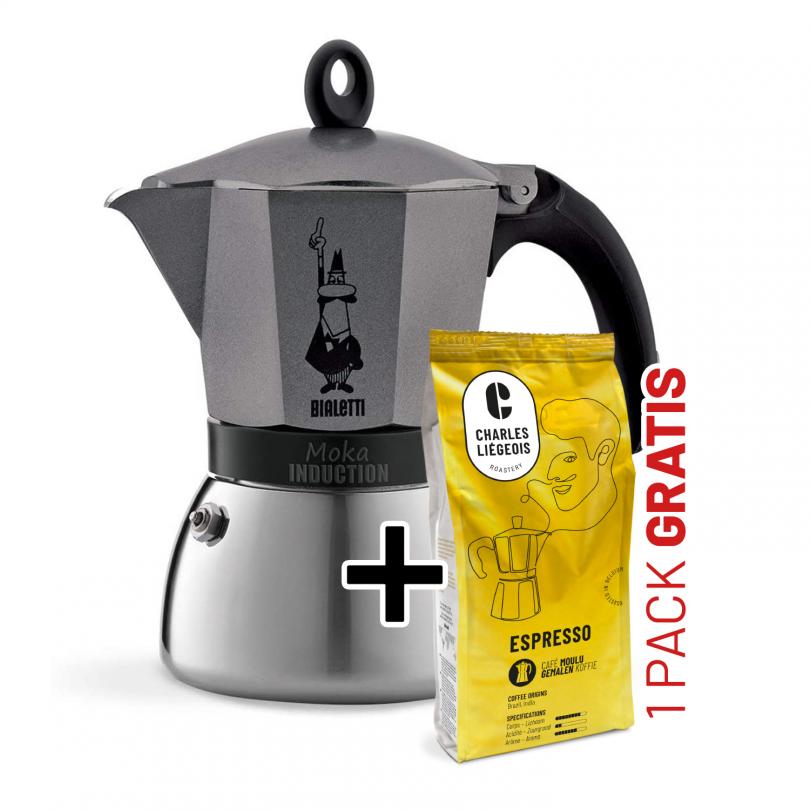 Cafetière Moka Bialetti 9 tasses - induction