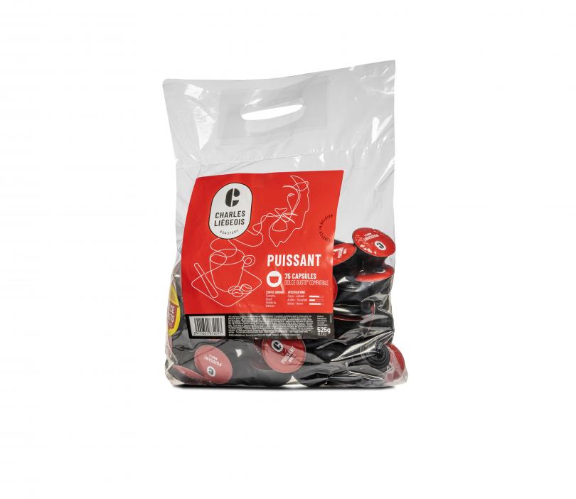 Sachet Capsules compatibles Dolce Gusto® Puissant