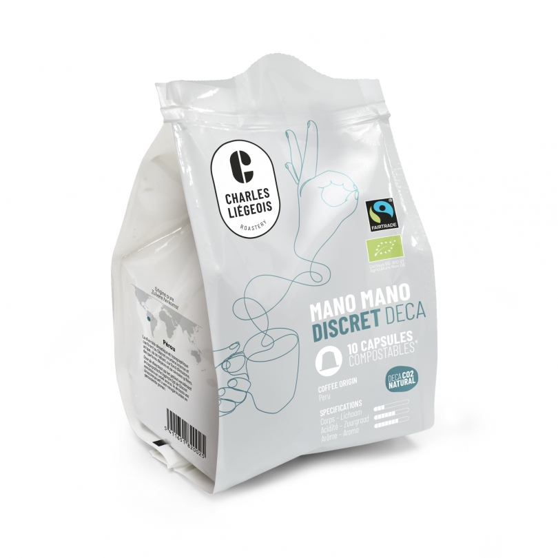 Mano Mano Discret Déca capsules compatible Nespresso®