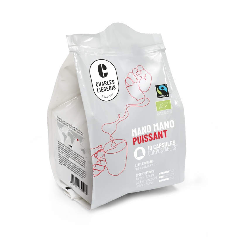 Mano Mano Puissant capsules compatible Nespresso®