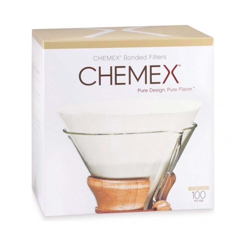 Chemex® filtre blanc pré-plié 6 tasses