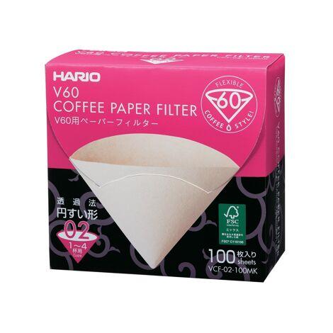 Filtres naturels Hario® pour dripper 4 tasses