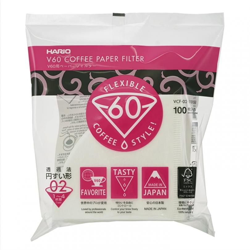 Filtres naturels Hario® pour dripper 4 tasses